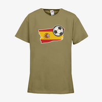 Kinder-T-Shirt FOTL, Budget - Motiv Fußball Spanien
