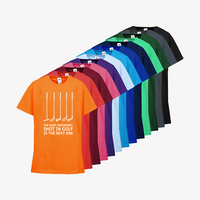 Kinder-T-Shirt FOTL, Basic - Motiv Golf Shot, Farbauswahl