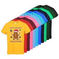 Kinder-T-Shirt B&C, Basic - Motiv Lebkuchen, Farbauswahl