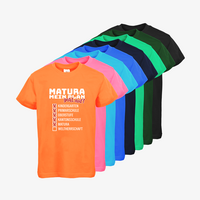 Kinder-T-Shirt FOTL, Basic - Motiv Matura Plan, Farbauswahl