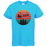 Kinder-T-Shirt FOTL, Basic - Motiv Weihnachtshimmel
