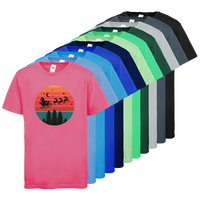 Kinder-T-Shirt B&C, Premium - Motiv Weihnachtshimmel, Farbauswahl