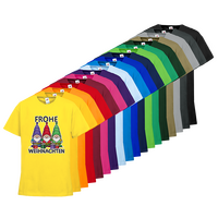 Kinder-T-Shirt FOTL, Budget - Motiv Weihnachtswichtel, Farbauswahl