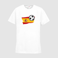 Kinder-T-Shirt FOTL, Budget - Motiv Fußball Spanien