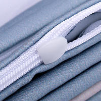 Kissenbezug, farbig bedruckt, Reißverschluss