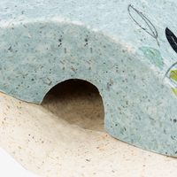 Kissenverpackung, farbig bedruckt, details