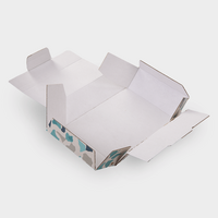 Klappdeckelkarton (14,5 x 11,5 x 4,5 cm), farbig bedruckt, Motiv, offen