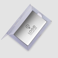 Verpackung, weiß, geoeffnet, Vogelperspektive