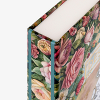 Kompakt-Buch Hardcover mit geradem Rücken, DIN A5 hoch, Rücken