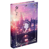 Kompakt-Buch Hardcover mit rundem Rücken, 12,5 x 19,0 cm hoch, außen