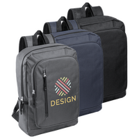 Kompakter Laptop-Rucksack aus RPET, Farbauswahl