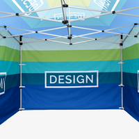 Komplettset (3 Wände) für Faltzelt 300 x 450 cm