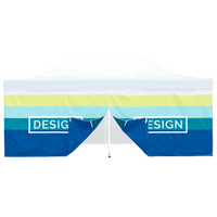 Komplettset (3 Wände) für Faltzelt 300 x 600 cm