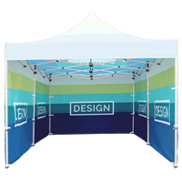 Komplettset (3 Wände) für Faltzelt 300 x 600 cm