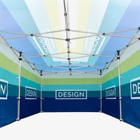 Komplettset (3 Wände) für Faltzelt 300 x 600 cm