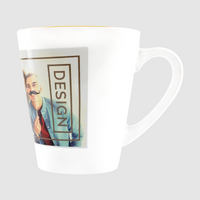 Tasse mit Fotodruck seitlich