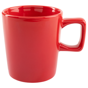 Konische Tasse mit rechteckigem Henkel