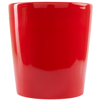 Konische Tasse mit rechteckigem Henkel