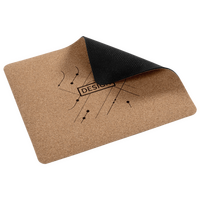 Mousepad Gravur umgeschlagen