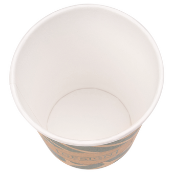 Kraftpapier-Becher doppelwandig 200 ml, 4/0-farbig