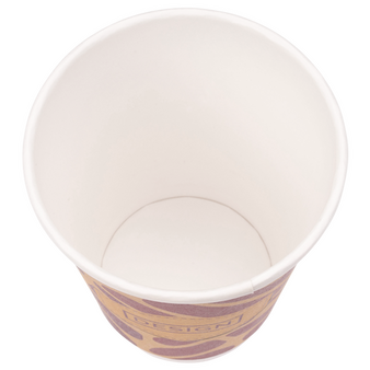 Kraftpapier-Becher doppelwandig 300 ml, 4/0-farbig