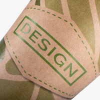 Kraftpapier-Becher einwandig 300 ml, 4/0-farbig