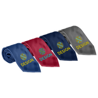 Krawatte unisex mit Streifenmuster, Farbauswahl