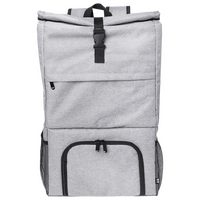 Kühlrucksack mit zwei Reißverschlussfächern, 24 l, ohne Werbeanbringung