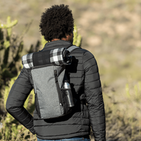 Kühlrucksacke mit seitlichen Netztaschen, 13,5 l, ohne Werbeanbringung