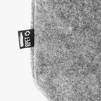 Kühltragetasche mit Klettverschluss und Reißverschlussfach, Detailansicht