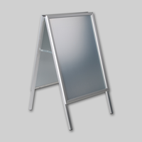 Kundenstopper Standard 50 x 70 cm, 32 mm, Gehrungsecken, Vorderseite