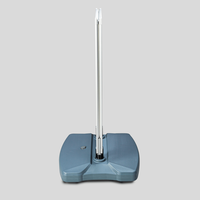 Kundenstopper, aufgestellt, seitenansicht