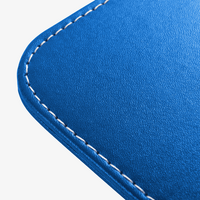 Kunstleder-Mousepad Detail Ecke Naht