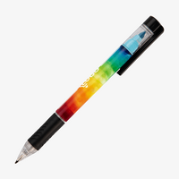 Kugelschreiber, farbig bedruckt, Regenbogen