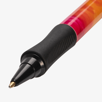 Kugelschreiber, farbig bedruckt, Regenbogen, details Unterseite