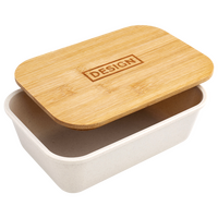 Kunststoff-Lunchbox Draufsicht Gravur