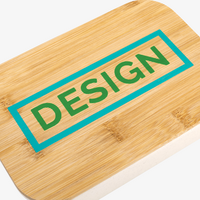 Kunststoff-Lunchbox Detail Siebdruck