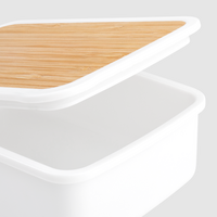 Kunststoff-Lunchbox Detail Deckel