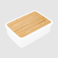 Kunststoff-Lunchbox Draufsicht