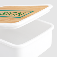 Kunststoff-Lunchbox Detail Deckel