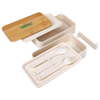 Kunststoff-Lunchbox Bestandsteile