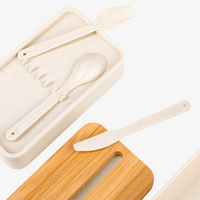 Kunststoff-Lunchbox Besteck