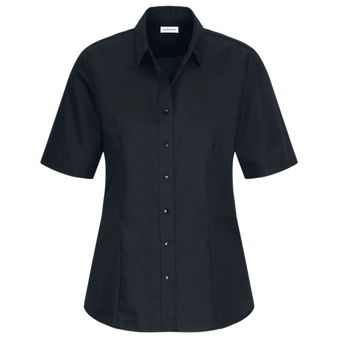 Kurzarmbluse, Fil-a-Fil Classic Fit - Seidensticker, Muster