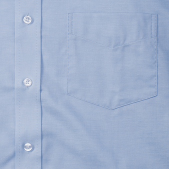Kurzarmhemd, Oxford Classic Fit - Russell, Muster