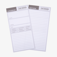 Kurzbrief DIN lang, 1/1 farbig (Vorderseite: Graustufen / Rückseite: Graustufen)