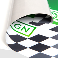 Kurzfristig haltbare Autoaufkleber details