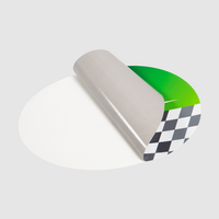 Kurzfristig haltbare Autoaufkleber