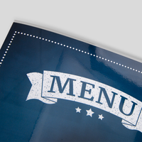 Getraenkekarte, farbig bedruckt, Motiv, details