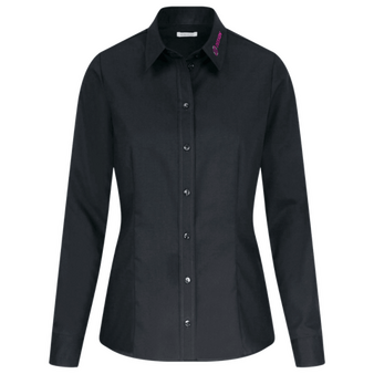 Langarmbluse, Fil-a-Fil Classic Fit - Seidensticker