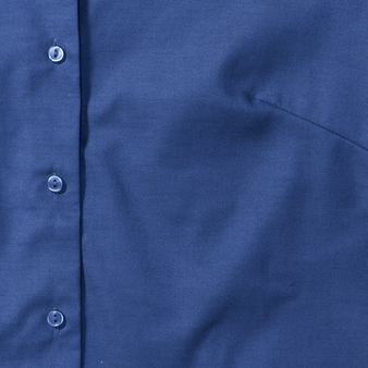 Langarmbluse, Oxford Tailored Fit - Russell, Muster